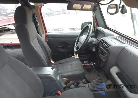 2004 Jeep Wrangler Sport из США, поврежденный, VIN 1J4FA49SX4P794578